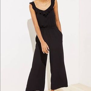 Loft Black Jumpsuit